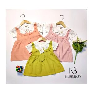 Dress-Anak-Perempuan-Kerah-Ruffle